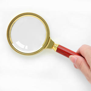 Lente d'Ingrandimento Portatile HD 4x con Montatura in Metallo 68MM, 2 Luci LED, Marca LUGER per Identificazione Gioielli - Product Image 2