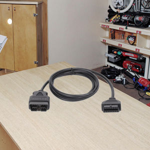 定制16针J1962 OBD/OBDII/OBD2公/母延伸电缆线束聚氯乙烯绝缘汽车应用 - Product Image 6