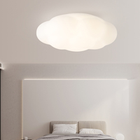 Dekorasi Awan Putih Modern Kreatif Lampu Langit-langit Kamar Anak-anak
