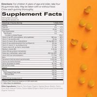 Gummies Multivitamines et Oméga pour Enfants – Complément Alimentaire Multivitaminé et Oméga pour Enfants – 60 Unités – Marque Privée OEM