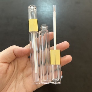Tube d'eye-liner octogonal doré de luxe ISMAN 3 ml, flacon de mascara transparent AS, flacon de sérum pour la croissance des cils, vente en gros, étiquette privée - Product Image 5