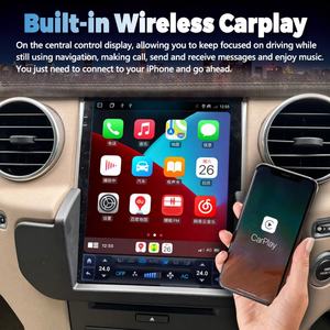 Écran de style Tesla, autoradio Android 13 pour Land Rover Discovery 4 LR4 2009-2016, navigation GPS, autoradio stéréo, lecteur DVD, Carplay - Product Image 3
