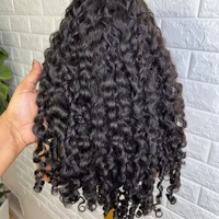 Perruque Ondulée Bouclée Profonde Raw 13x6 Sans Colle Full HD Lace Front Naturel Cheveux Humains Vierges Brésiliens Frontal Indiens