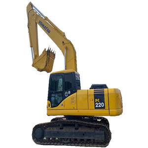 Excavateurs d'occasion Komatsu série PC220-7 120 120-2/3/5/6 12 tonnes Composant d'origine Bulldozers de marque japonaise Stock de vente disponible - Product Image 1