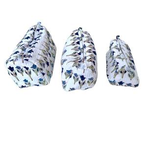 Bolsas de Algodón Bohemio de Súper Calidad, Ligeras, Estampadas a Mano, Duraderas, Transpirables, Bolsas de Aseo para Viaje, para la Sala de Estar - Product Image 1