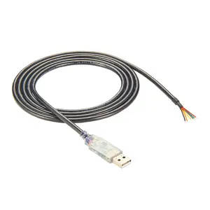 Cable USB de descarga, convertidor de Cable de programación Serial RS232