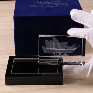 Casa de la <span class=keywords><strong>Opera</strong></span> de Sidney, 3d cubo de cristal grabado con láser, recuerdo artístico y a la moda, nuevo diseño - Product Image 6