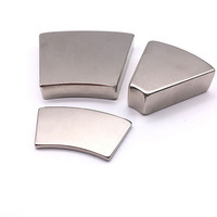 Segmen ubin busur Neodymium Ndfeb Halbach Array Generator Magnet untuk Motor