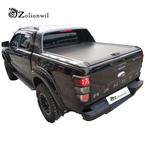 Cubierta Retráctil de Aluminio Zolionwil Tipo Persiana Enrollable Manual para Batea de Camioneta <span class=keywords><strong>Super</strong></span> <span class=keywords><strong>Duty</strong></span> <span class=keywords><strong>Ford</strong></span> F150 F250 <span class=keywords><strong>Ranger</strong></span> T9 - Product Image 1