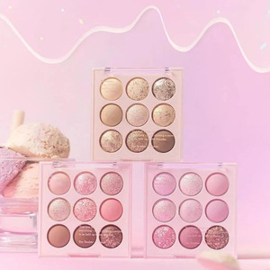 Paleta de <span class=keywords><strong>Sombras</strong></span> de Ojos en Polvo Seco K'APEINE de 9 Colores con Acabado Brillante, Tonos Claros y Oscuros, Bajo MOQ, <span class=keywords><strong>Precio</strong></span> Económico - Product Image 3
