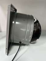 Ventilador Axial de Alta Velocidad y Bajo Ruido de 4/6/7/8/10/12/14/16 Pulgadas, Montaje en Ducto/Pared para Baño, Extractor de Aire para Inodoro