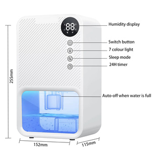<span class=keywords><strong>Deshumidificador</strong></span> para el Hogar, Mini <span class=keywords><strong>Deshumidificador</strong></span> Portátil <span class=keywords><strong>Silencioso</strong></span> para Habitaciones con Temporizador de 24H y Apagado Automático, <span class=keywords><strong>Deshumidificador</strong></span> Pequeño para Interiores y Baños - Product Image 6