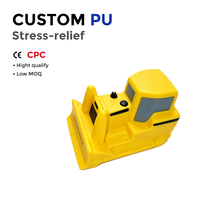 Juguete Antiestrés de Espuma de PU con Forma de Bulldozer, de Subida Lenta, para Alivio del Estrés y Descompresión, Regalo Promocional, Venta al por Mayor de Fábrica de Zhejiang, 14