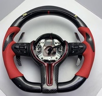 Volant personnalisé en fibre de carbone véritable GZYLC pour BMW G05 G20 G30 G2X G3X X5 X3M X4M M2 M3 M4 M5 M8 Z4 840i 740i 540i