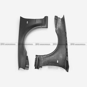 Guardabarros Delantero de Fibra de Carbono Preimpregnada Mate Tipo ZT para Skyline R34 GTR, También Compatible con GTT - Product Image 2