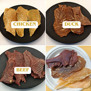 Golosinas naturales para perros Pato Pollo Jerky Dog Treat Comida seca para mascotas Pato Jerky Dog Snack <span class=keywords><strong>Treats</strong></span> - Product Image 2