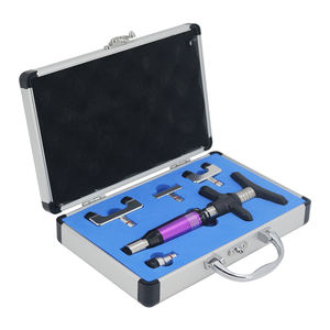 300N pistol pijat tubuh, alat pijat penghilang nyeri terapi koreksi tulang belakang Manual pemijat punggung - Product Image 1