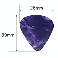 Wholesale Colorful Celluloid Guitar Plectrums Picks Stringed Instruments Parts & Accessories 100 Pieces