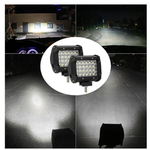 Barra de Luz LED de Alta Calidad de 24V y 4 Pulgadas, 72W, 6000K, de Aluminio, Repuesto Universal para Camiones, Motocicletas y Vehículos Todoterreno - Product Image 6