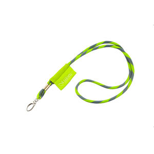 Customized Round Cord Jacquard Embroidery Woven Label Polyester Neck Strap <span class=keywords><strong>Lanyard</strong></span>とSafety Breakaway Clip - Product Image 3