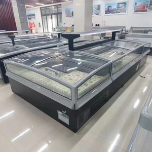 <span class=keywords><strong>Vitrina</strong></span> Refrigerada Comercial con Cortina de Aire para Frutas, Verduras y Bebidas - Product Image 1