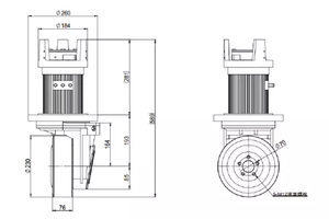 Rueda Motriz de Alta Potencia de 1.5KW AC, Rueda de Accionamiento Vertical para Chasis Autónomo - Product Image 6