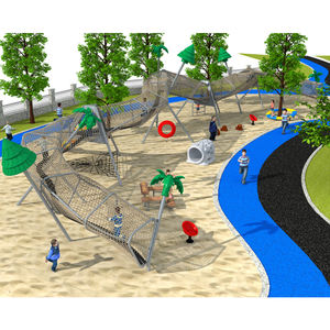 หลักสูตรเชือกกลางแจ้งอเนกประสงค์สำหรับเด็กอายุ3-12ปีเพื่อสุขภาพและเป็นมิตรกับสิ่งแวดล้อมแบรนด์สนุก5-15คนความจุ - Product Image 6