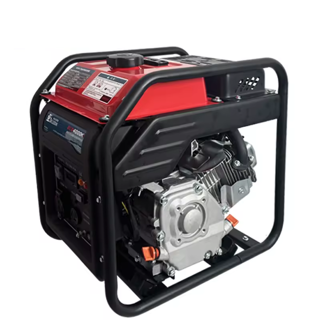 110V 220V 3500kw4kw Portable Power Supply Quiet Gasoline Generator 5000w Inverter Mobile Generator