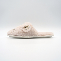 Pantoufles en peluche personnalisées avec visage de chat pour femmes, chaussures d'intérieur originales, fournisseur d'usine OEM