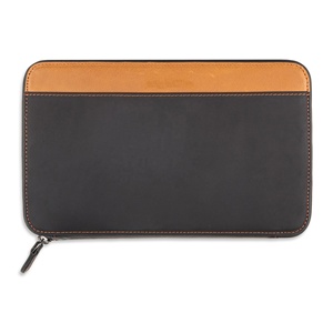 Sac à cigares vintage en cuir de grand volume avec logo personnalisé coupe-cigare acceptable sac de rangement pour briquet à fumer - Product Image 6
