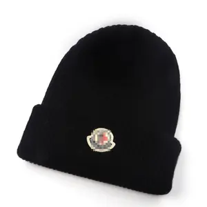 High quality wholesale Beanies beancaps Custom spring and winter knitted chi embroidery marks for outdoor unisex