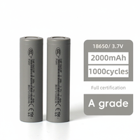 Baterai Pinxin 18650 2000mah 3.7V Harga Terjangkau, Baterai Lithium Ion Silinder Isi Ulang, Sel Baterai Lithium, Dapat Disesuaikan