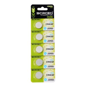 Cuanen <span class=keywords><strong>3.0V</strong></span> CR1632 Lithium di động nút CR1632 Pin cho đồng hồ điều khiển từ xa chìa khóa xe - Product Image 1