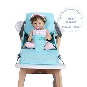 Silla Elevadora para Niños, Asiento Elevador para Sillas <span class=keywords><strong>de</strong></span> Comedor, Asiento Elevador para Niños Pequeños para Mesa <span class=keywords><strong>de</strong></span> Comedor con Correas - Product Image 1