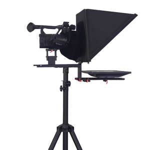 TS220 fabricant approvisionnement studio 22 <span class=keywords><strong>pouces</strong></span> téléprompteur <span class=keywords><strong>TV</strong></span> équipement de diffusion support en verre trempé HD téléprompteur - Product Image 1
