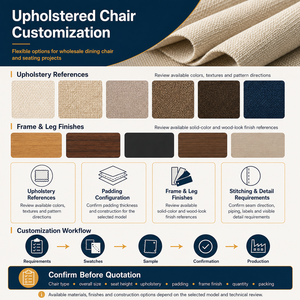 Fauteuil d'appoint carré en tissu texturé avec capitonnage, style rétro chaleureux pour salon, structure stable, vente directe usine - Product Image 2