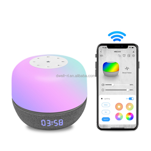 Máquina de sonido de ruido blanco inteligente Pantalla de tiempo Alarma de Amanecer Lectura nocturna con sonido natural - Product Image 6