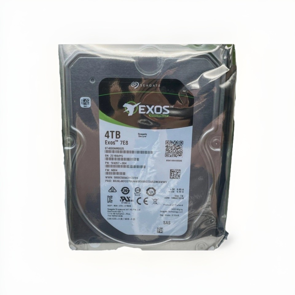 1 Brand New Original Item Exos 7e8 4tb 3.5" 6gb/s 7200rpm Enterprise Internal Hdd 128mb New Plc