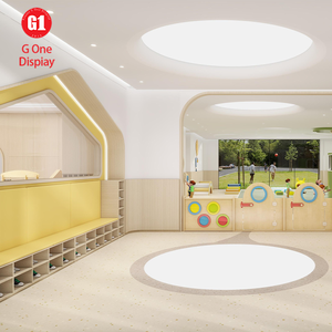 Aménagement intérieur personnalisé pour restaurant parent-enfant et aire de jeux pour enfants, avec décoration sur mesure. - Product Image 6