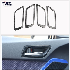 Kit Penutup Trim Aksesori Interior Mobil Setir Kanan untuk Toyota C-HR 2018-2021 Set Lengkap Stiker Dekorasi Dashboard Tuas Persneling - Product Image 3