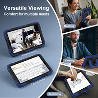Étui robuste en silicone et PC avec support et sangle d'épaule pour Samsung Tab A11 8.7 2025 X110 X115 X117 Tab A9 8.7 X115N OEM ODM