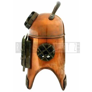 Casco de Buceo Antiguo de Cobre, Casco de Buceo de la Marina de los Estados Unidos, Casco de Buceo Náutico Vintage, Decoración Náutica Marítima para el Hogar, Accesorio para Películas - Product Image 2