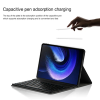 Étui pour tablette Xiaomi Redmi Pad Pro 12.1 housse de clavier Funda pour Redmi Pad Pro 2024 12.1 ''étui pour clavier Teclado
