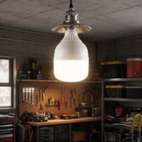 Ventes d'usine, nouvelle forme d'ampoule LED T, 50W 100W RA70-95 70-120lm/w, éclairage blanc chaud