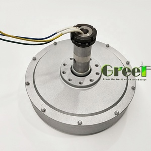 Motor Magnético Sin Núcleo de Disco de Bajo Ruido y RPM de 100W, 1KW, 20KW para Aerogeneradores Verticales - Product Image 6