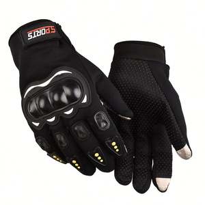 Gants de sport athlétiques mi-doigts pour hommes, très vendus, en polyester, protection des articulations, pour la moto, la course et le cyclisme en extérieur - Product Image 2