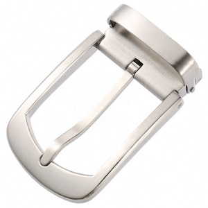 Moda de alta calidad oro hombres cinturón cobre Pin hebilla punta latón macizo hebilla para cinturones - Product Image 2