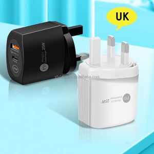EU US UK Fast Charging 25W PD Mobile Phone Charger Head <b>Type</b>-<b>C</b> Travel <b>Adapter</b> for iPhone Desktop Use - Product Image 4