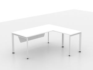 LCN çağdaş Modern ofis masası cabrio modüler & uzatılabilir ahşap tasarım yeni ev ofis kullanımı için ekonomik mobilya - Product Image 3