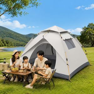 Pop Up <b>Tent</b> 200x200x140cm Quick Automatic Opening Portable Outdoor Camping <b>Single</b> Layer Four Seasons Use - Product Image 1